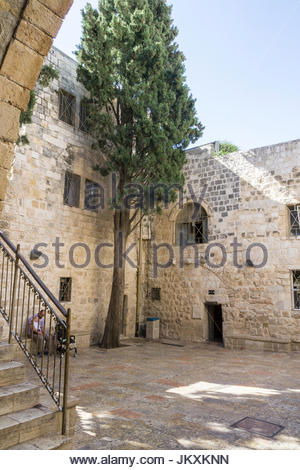 König Davids Grab in der alten Stadt von Jerusalem, Israel Stockfoto