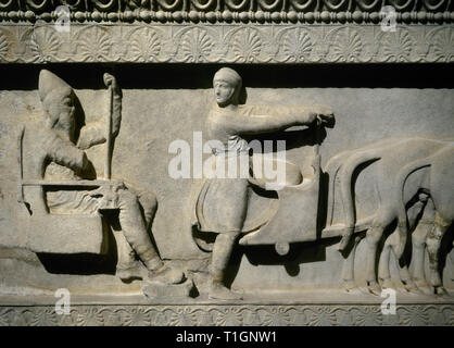 Satrap Sarkophag Arch Ologisches Museum Istanbul T Rkei