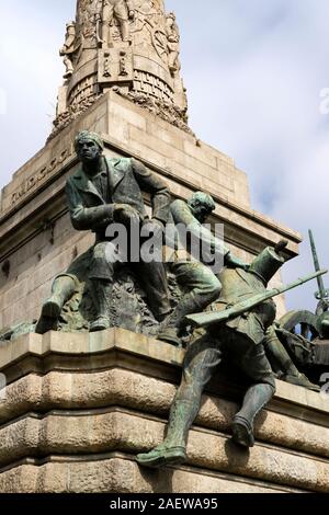 Monumento A La Guerra Peninsular En La Rotunda Da Boavista O Pra A