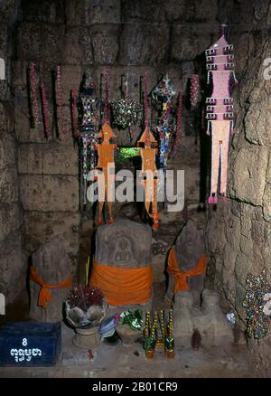 Bien Conservada Estatua En El Templo De Las M Scaras En Kohunlich Sitio