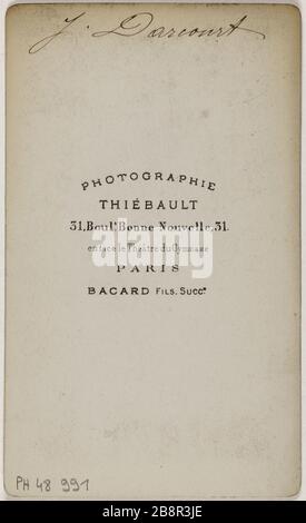 Retrato De Juliette Darcourt O Harcourt 1860 1920 Actriz Retrato