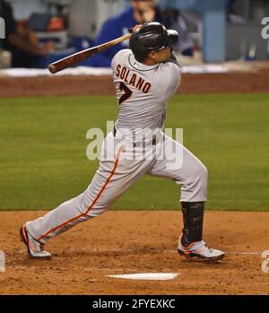 San Francisco Giants Segundo Baseman Matt Downs L Etiquetas Fuera