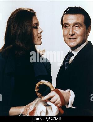 Diana Rigg Und Patrick Macnee Britische Schauspieler Bekannt Aus Der