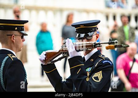 Guardias De Tumbas De Los D Ee Uu El Regimiento De Infanter A La