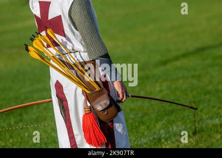 Samlesbury Longbow Arqueros La Batalla De Agincourt Recreaci N