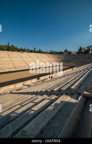 Estadio Panathenaic Conocido Como Kalimarmaro Atenas En Grecia