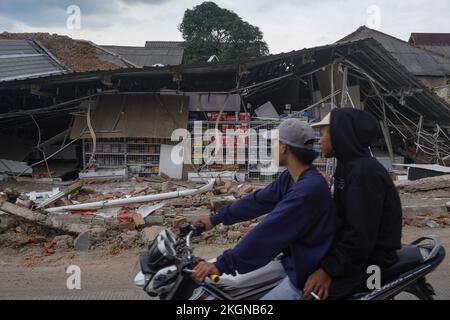 Cianjur Java Occidental Indonesia Nd De Nov De Un Coche