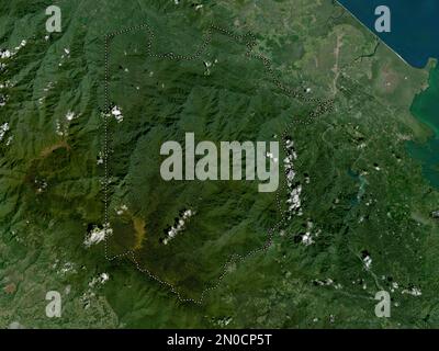 Naso Tjer Di Comarca Provincia De Panam Mapa Satelital De Alta