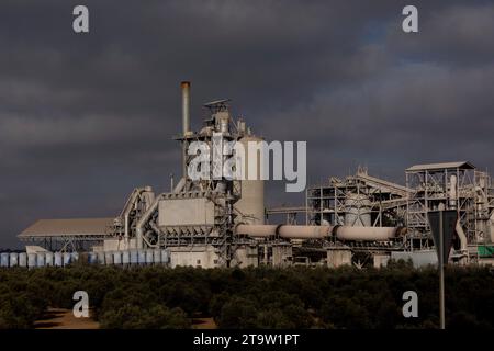 View Of The El Alto Factory On November In Morata De Taju A