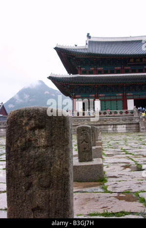 Dentro Del Geunjeongjeon El Sal N Del Trono En El Palacio