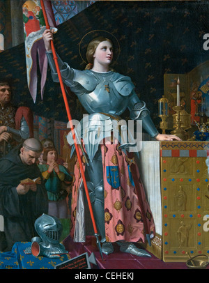 Juana De Arco En La Coronaci N De Carlos Vii De Por Jean Auguste