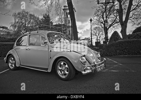 Autos antiguos Volkswagen Beetle interior colección vintage spot