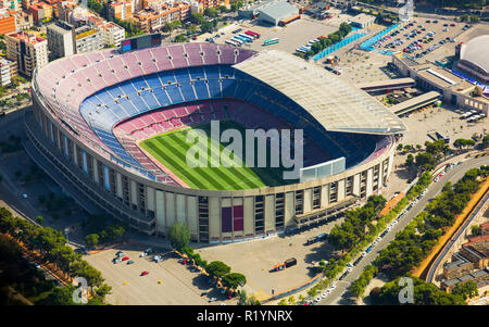 El Camp Nou El Famoso Estadio De F Tbol De Catalu A En Barcelona