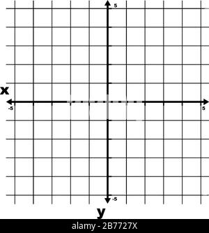 Une grille un graphique xy avec des lignes de grille sont affichés Il