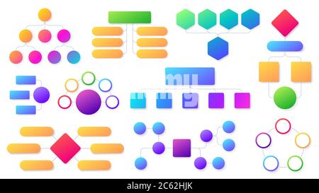 Infographie d organigramme Structure hiérarchique de l organisation du