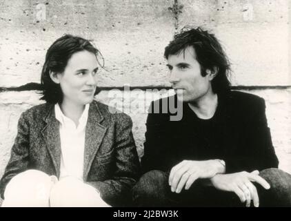 L Actrice Fran Aise Judith Godreche Et L Acteur Jacques Doillon Dans Le