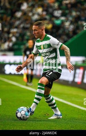 Nuno Santos Lors Du Match De Liga Portugal Entre Le Sporting Cp