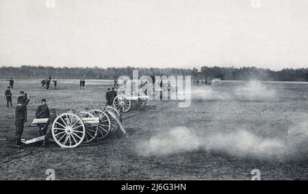 Le canon de 75 mm français Canon de 75 modèle 1897 dans la Première