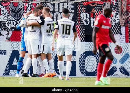 Spiesen Elversberg Allemagne Th Juillet Soccer Coupe Dfb Sv