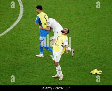 Sofiane Boufal au Maroc après le match F de la coupe du monde de la