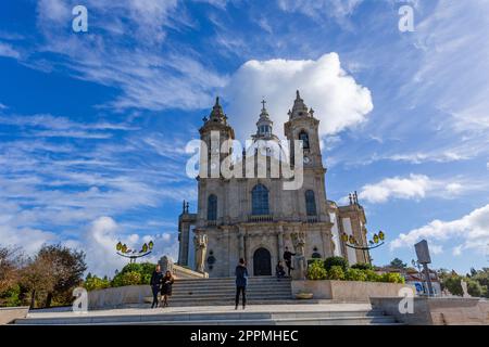 Sanctuaire De Notre Dame De Sameiro Braga Portugal Xviiie Si Cle La