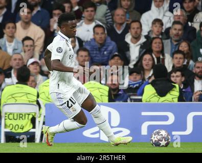 Vincius Jœnior du Real Madrid lors de la Ligue des champions de lUEFA