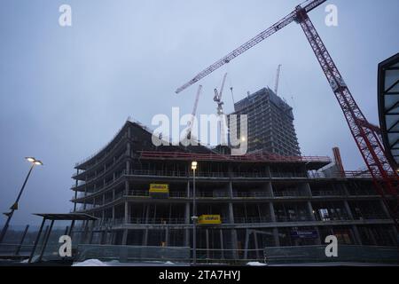 Hambourg Allemagne 29 Novembre 2023 Vue Sur Alstertor 5 L Ancien