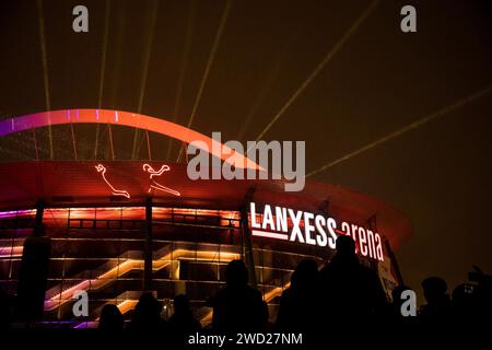 Illumination Der Lanxess Arena Zur Handball Europameisterschaft