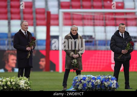 Karl Heinz Rummenigge Wolfgang Overath Und Lothar Matth Us Bei Der