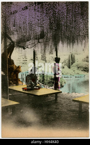 1910 Japon Les Femmes Japonaises En Maillot De Bain Un Studio