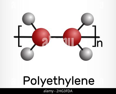 Polietilene politene PE polietene molecola di poli metilene È il