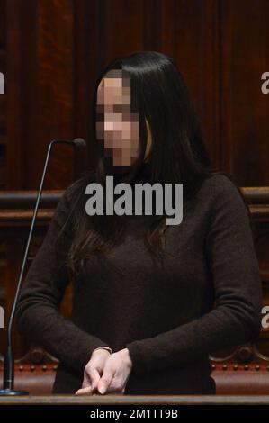 Anversa Belgio L Accusato Manuela Mancini E Il Suo