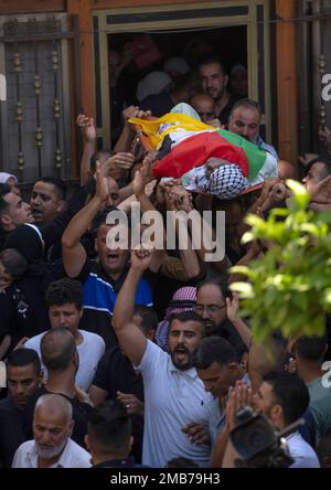 Giugno Nablus Cisgiordania Palestina I Membri Dell Antica