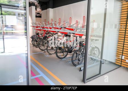 Radhaus Fahrradparkhaus DEU Deutschland Nordrhein Westfalen