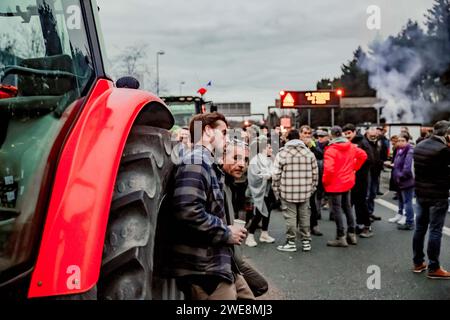 Bordeaux Francia 24 Gennaio 2024 PHOTOPQR Sud OUEST Bonnaud