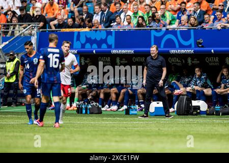 Ronald Koeman Allenatore Dei Paesi Bassi Visto Durante La Partita Di