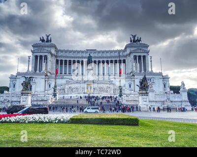 Roma Monumento Nazionale Di Vittorio Emanuele II Detto Anche Altare