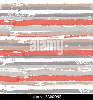 Seamless pattern with color paint stripes Stock Vector