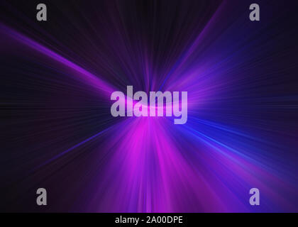 Light explosion star with glowing particles and lines. Beautiful abstract rays background.v Stock Photo