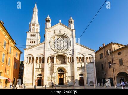 Cathedral of Modena, Modena, Emilia-Romagna, Italy Stock Photo