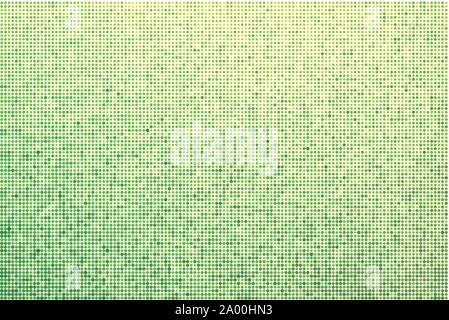 Vector green dotted halftone background Stock Vector