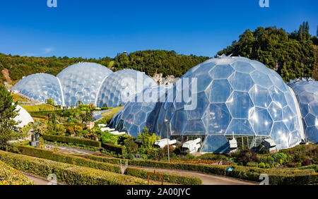 The Eden Project, Cornwall. Stock Photo