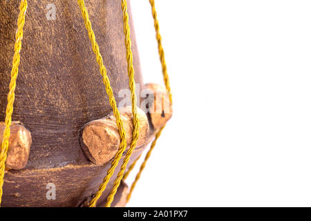 Picture of Musical Instrument Tabla Drum. Isolated on a white background. Stock Photo