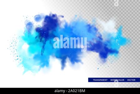 Abstract Watercolor Splash Stock Vector