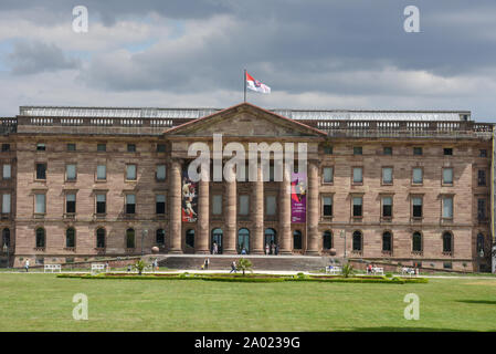 Kassel, Germany - 2 July 2019: palace of Bergpark Wilhelmshoehe at Kassel on Germany Stock Photo