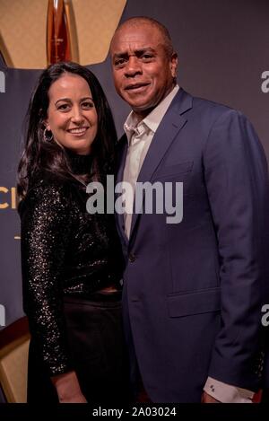 Ana Luz Rodriguez, Ahmad Rashad at arrivals for Cincoro Tequila Launch
