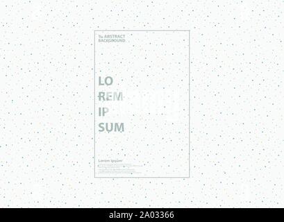 Abstract colorful dots minimal design background. You can use for print, leaflet, artwork, template design. illustration vector eps10 Stock Vector