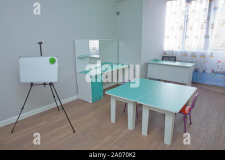 child development center room and desk . Kindergarten preschool ...