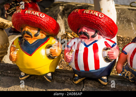 Street sculpture in Tlaquepaque, near Guadalajara, Jalisco, Mexico. Stock Photo