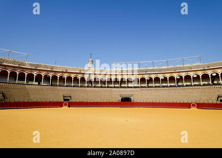 Plaza de Toros de la Maestranza, The Bullring, Seville Spain Stock Photo